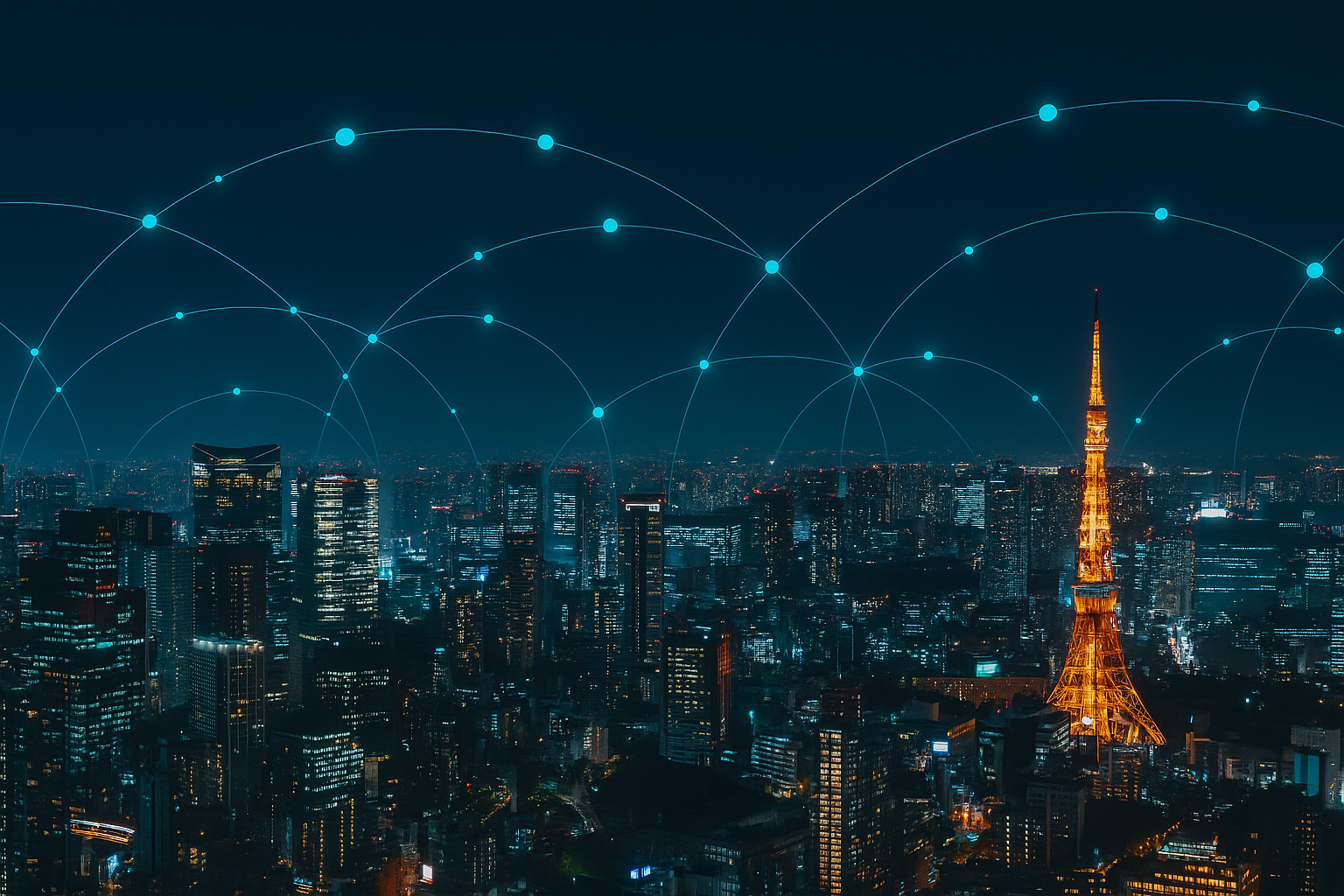 企業ミッションを表現するモダンなオフィス空間とビジネスチーム